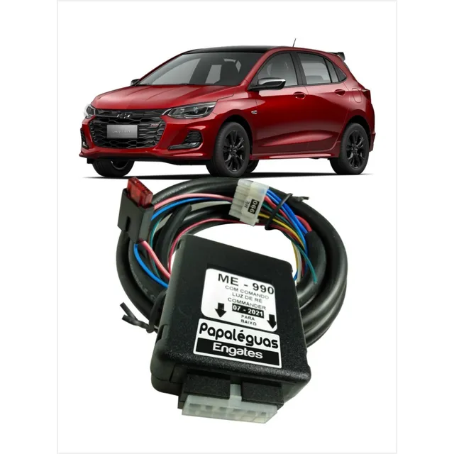Chevrolet Onix Hatch Rs 2023 Modulo Elétrica Engate Reboque