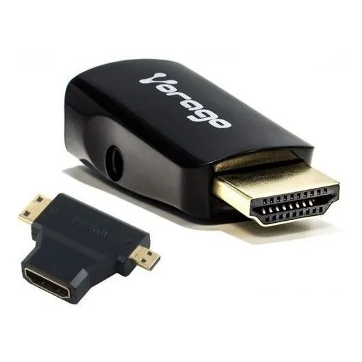 Convertidor Vorago Adp-208 Hdmi A Vga Audio Micro Hdmi Mini