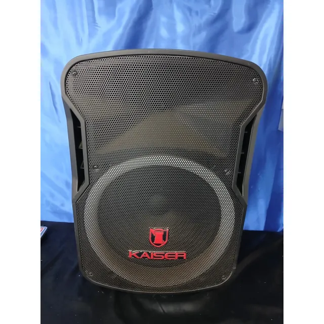 Bocina Kaiser Msa-7515mx Con Bluetooth Negra Negro