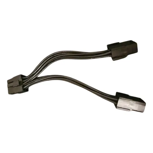 Cable Alimentacion 8 Pin A  2 Conectores 6 Pines Evga