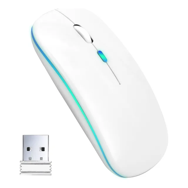 Ratón  Inalámbrico Con Usb Recargable