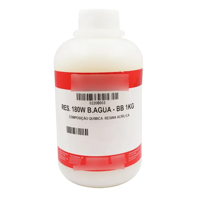 Resina Acrílica Base Água Para Revestimentos Em Isopor 01 Kg