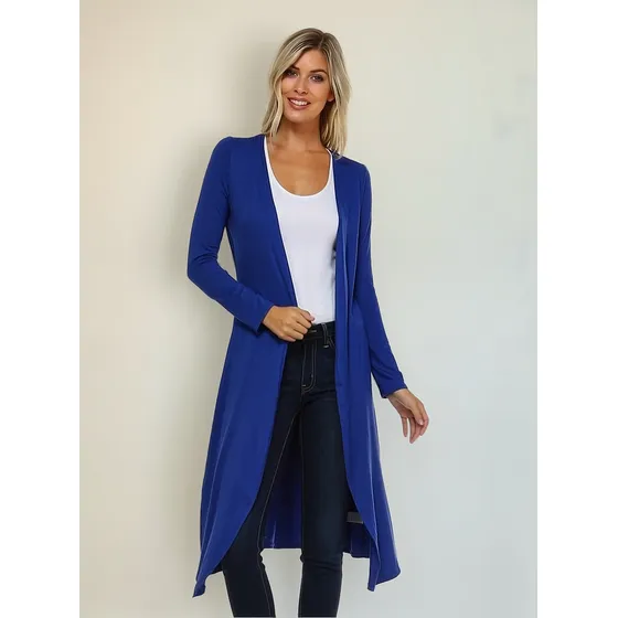 Tapado Mujer Largo 100% Algodon Modal