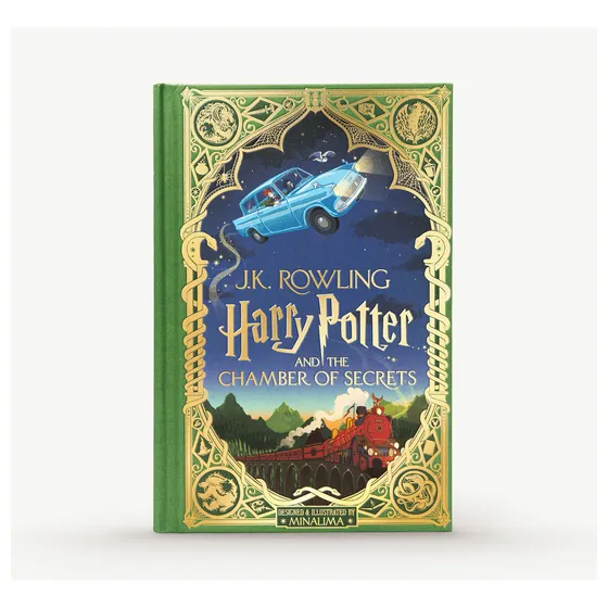 Harry Potter And The Chamber Of Secrets: Minalima Edition Capa Dura - Inglês