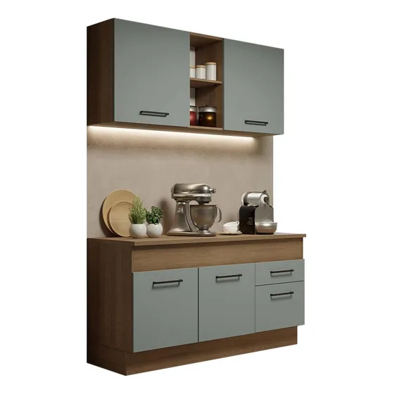 Cocina Integral Completa Modular Madesa Agata 150cm Mg 01