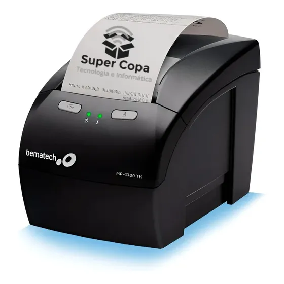 Impressora Nao Fiscal Bematech Mp4200 Rede Ethernet E Usb