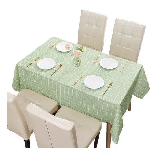 Toalha Para Mesa Em Pvc, À Prova D'água E Gordura, Prática