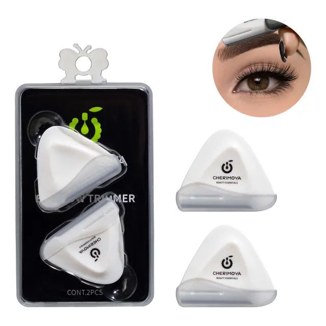 Recortador De Cejas Triangular Conveniente 2pcs Cherimoya