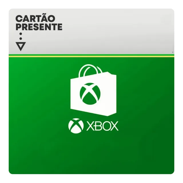 Cartão Xbox Live R$ 350 Reais Microsoft Gift Card One Series