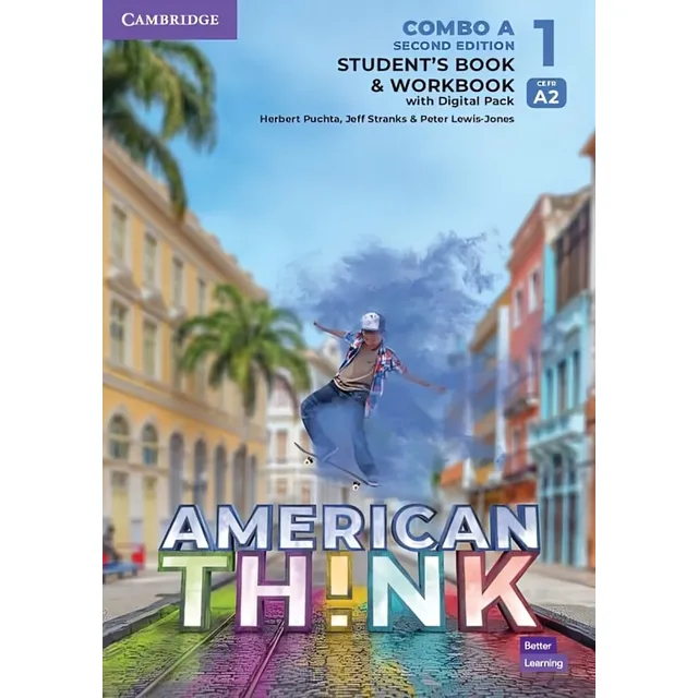 American Think  Level 1 -  Student's Book With Workbook Digi