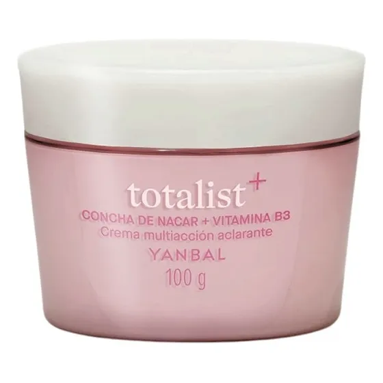 Crema Multiacción Aclarante Totalist Concha De Nácar Yanbal