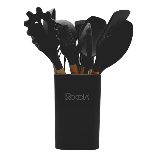 Set Utensilios 12 Pzas Silicon Roccia K007n
