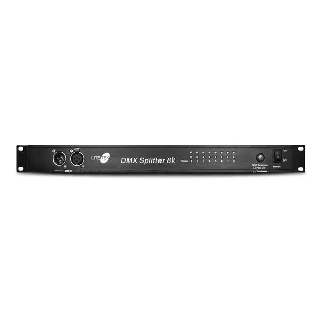 Splitter Lite Tek Dmx Splitter 8r  Montable En Rack