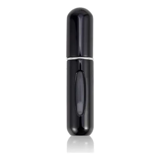 Perfumero Recargable Negro C/ Atomizador 5ml / Gls