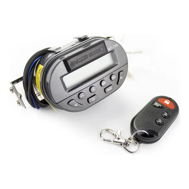 Display Lcd Mp3/fm Con Alarma Mt729