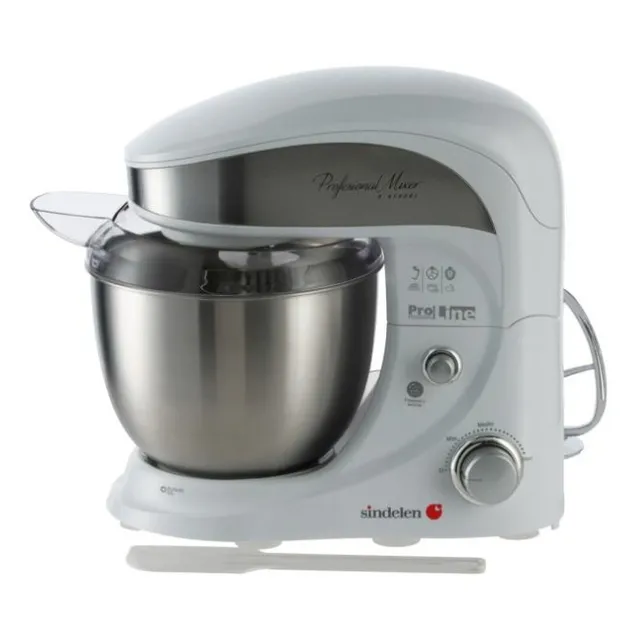 Batidora de pie Sindelen Proline BP-4500BL blanca 50 Hz 220 V