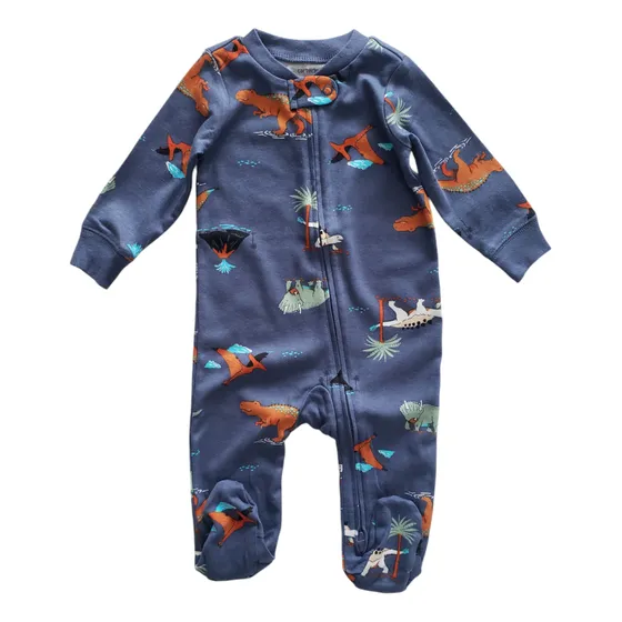 Pijama Carters Bebe Enterito Dinosaurio