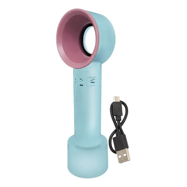 Ventilador Recargable De Mano Sin Aspas Secador De Pestañas