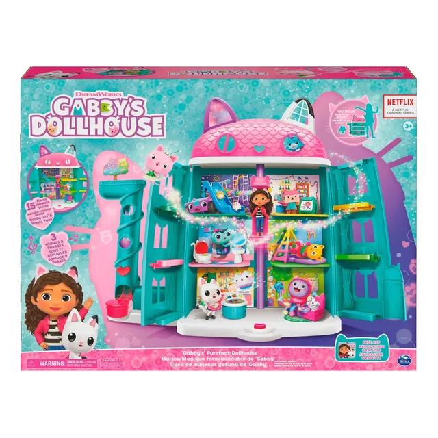 Casa De Muñecas Gabby Doll House 60cm P Niñas +3 Original