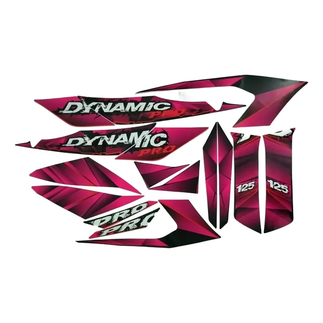 Kit Completo De Calcomanías  Akt Dynamic Pro
