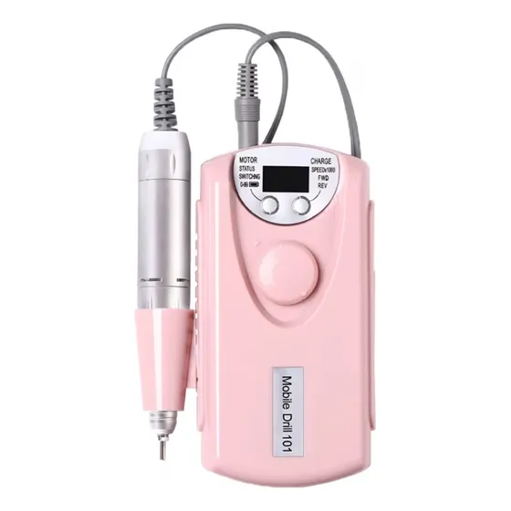 Torno De Uñas Recargable 35000 Rpm Portátil Inalambrico