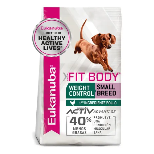 Alimento Para Perro Eukanuba Adult Small Brd Wgt Cntrl 6kg