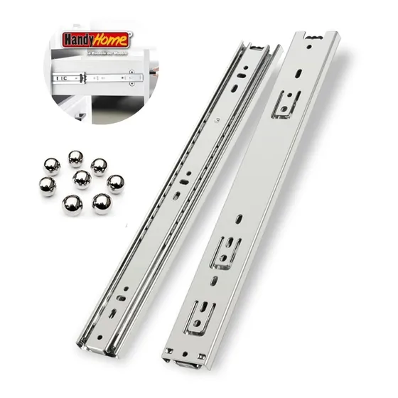 Corredera Extensión Total Reforzada 45mm X 50cm (20 Plg) Par