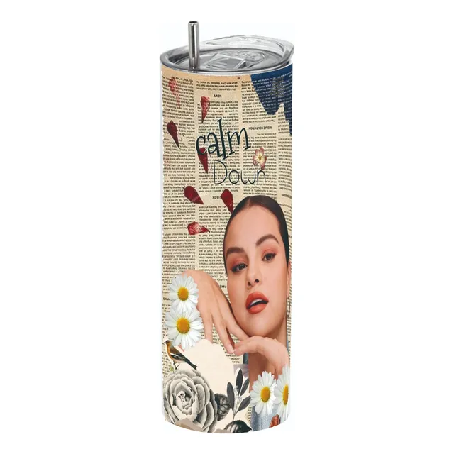 Termo Skinny Café 20 Oz - Selena Gomez #10