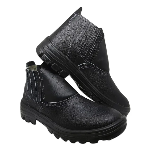 Bota Botina De Segurança Bidensidade Bico Aço Epi Trabalho 