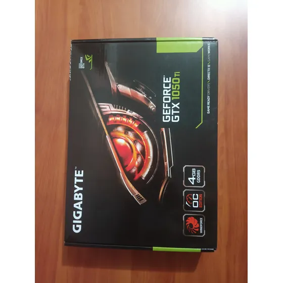 Gtx 1050 Ti G1 Oc 4gb Gigabyte | Com Caixa E Nf | Impecável