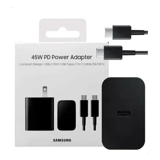 Cargador Samsung 45watts Original Para Samsung S25 Ultra
