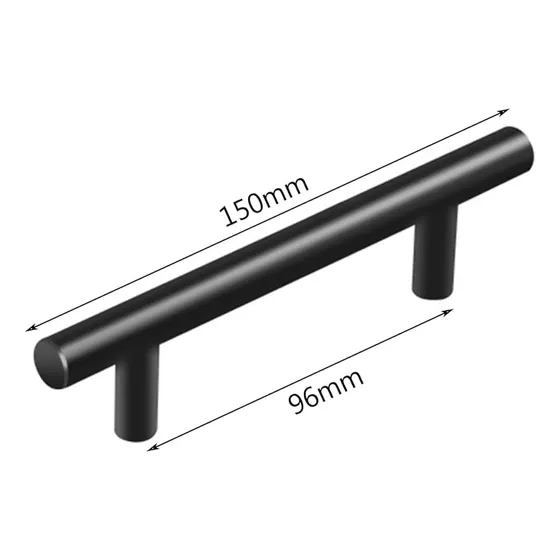 Tirador Manilla Negro 15 Cm Cocina Closeth Gavetas (unidad)