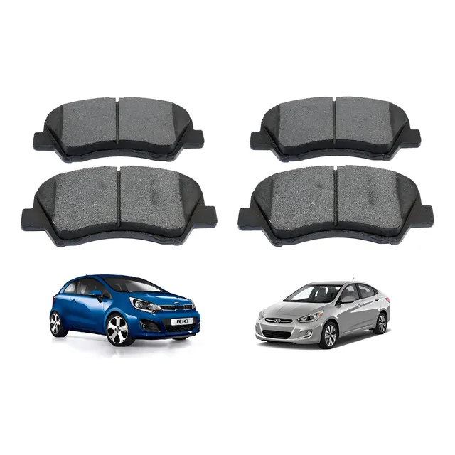 Pastillas Freno Delantera Para Hyundai Accent Rb Kia Rio