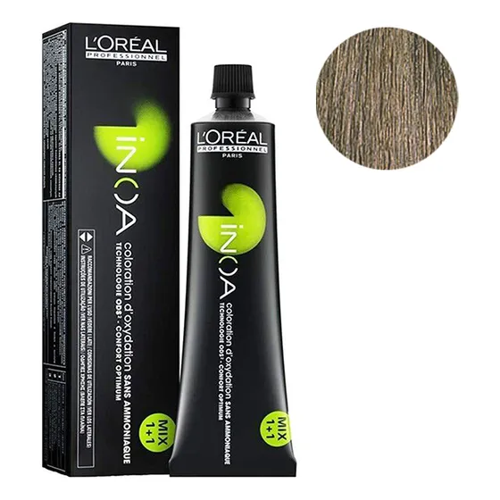 L'Oréal Professionnel Tintura Inoa Sin Amoniaco 60 G Loreal Profesional Tono 7.0/ Rubio profundo