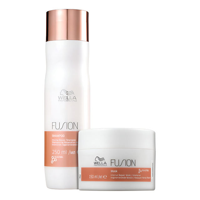 Kit Wella Professionals Fusion Duo Treat (2 Produtos) Blz Única Kit Wella Professionals Fusion Duo Treat (2 Produtos) Blz Única