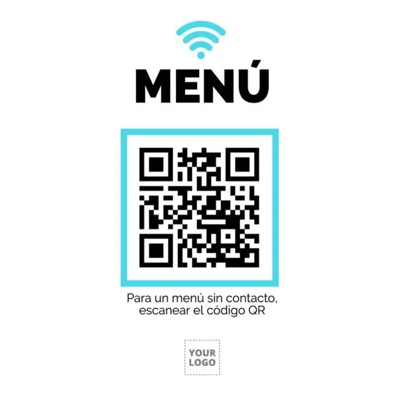 Menú Para Restaurantes, Negocio O Local Qr Lista De Precio