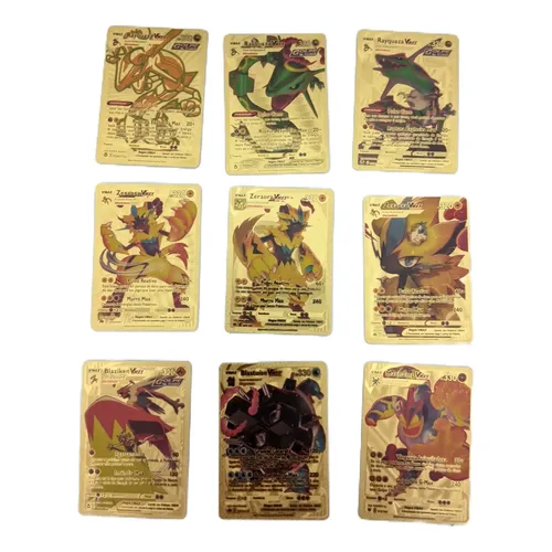 Rayquaza Vmax +54 Cartas Douradas Vmax Vastro Em Português