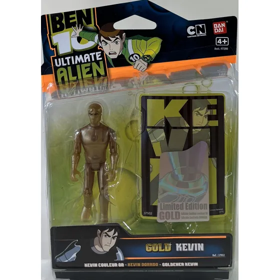 Gold Kevin Ben 10 Ultimate Alien Bandai