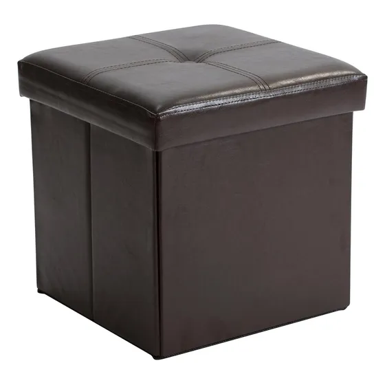 Simplifique La Otomana De Almacenamiento Plegable, Cofre De 