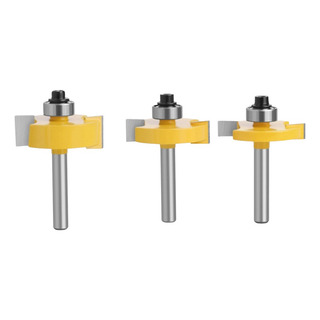 3 Fresas Brocas Router Ranurado Z4 T D Recto Carpinteria 1/4 3 Fresas Brocas Router Ranurado Z4 T D Recto Carpinteria 1/4