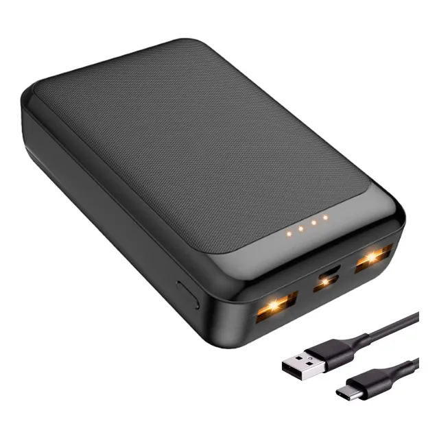 Cargador Portátil Gadnic Mini 10000 mAh Carga Rápida 2 USB