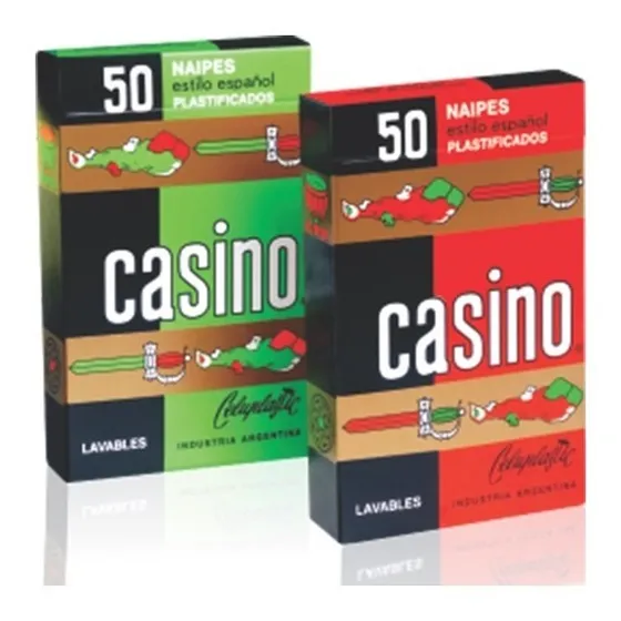 Cartas Casino Naipes Truco 50 Carta Plastificadas 5 Unidades