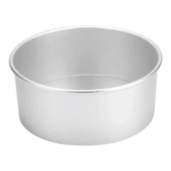 Molde Redondo Recto Para Pastel Num 10 Al 30 Y Altura 10 Cms Diámetro 20 Cm