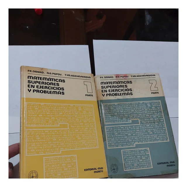 Libro Mir Matematicas Superiores Ejercicios Y Problemas Dank