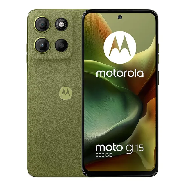 Motorola Moto G15 256gb 8gb Ram Dual Sim 4glte Celular Bara Verde