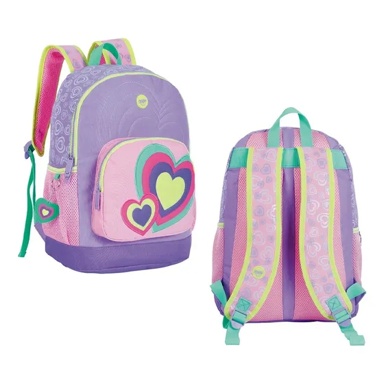 Bolso Morral Escolar  Joy Sweet Heart Capi  