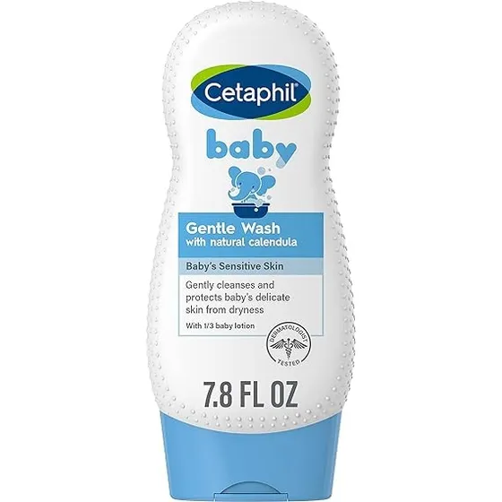 Cetaphil Baby Wash & Shampoo Calendula 2 En 1 Piel Y Cabello