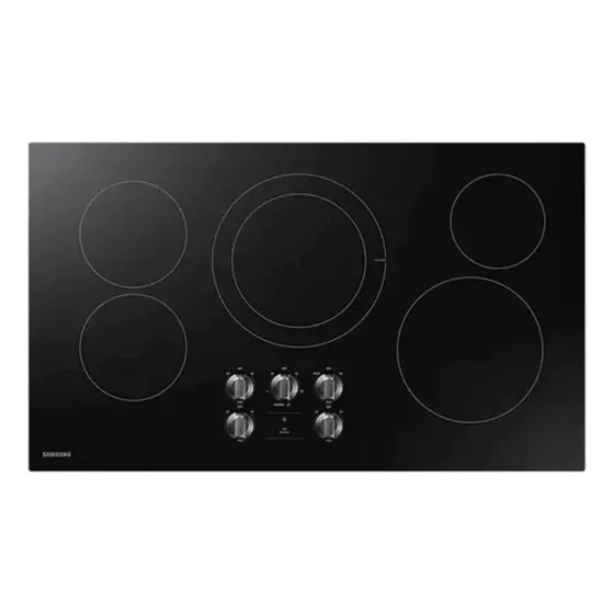 Tope Electrico 90 Cm Samsung Vitroceramica  Con Perilla 