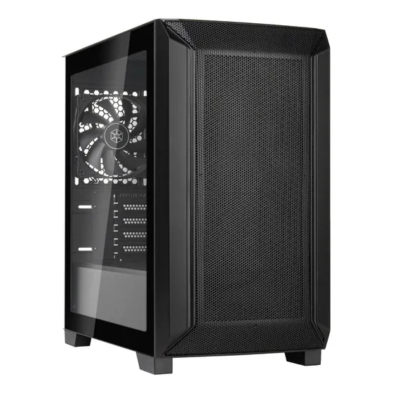 Gabinete Silverstone M-atx Fara 312 Bg Super Flujo De Aire !