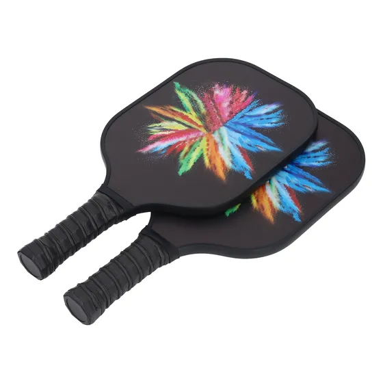 Juego De Palas De Pickleball Ligeras De Fibra De Carbono